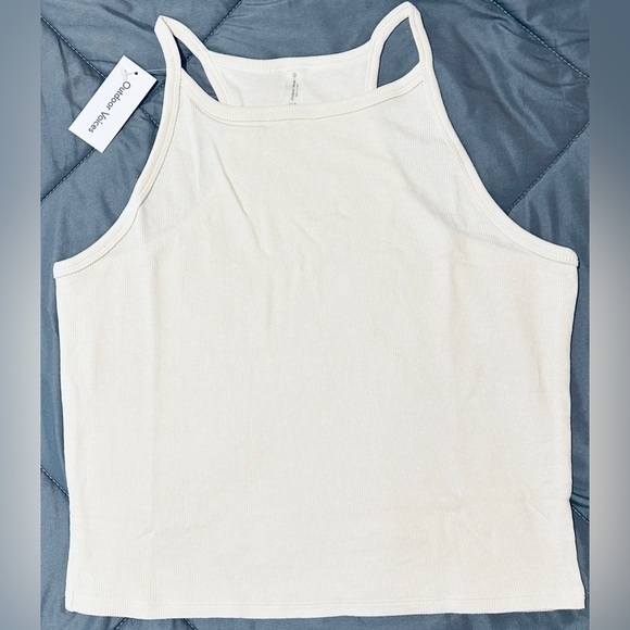*NWT* Outdoor Voices CozyRib Tank Milk Stone Size XXL - Picture 2 of 5
